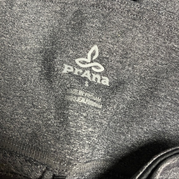 PrAna High Waisted Grey Leggings w Pockets - Picture 8 of 8